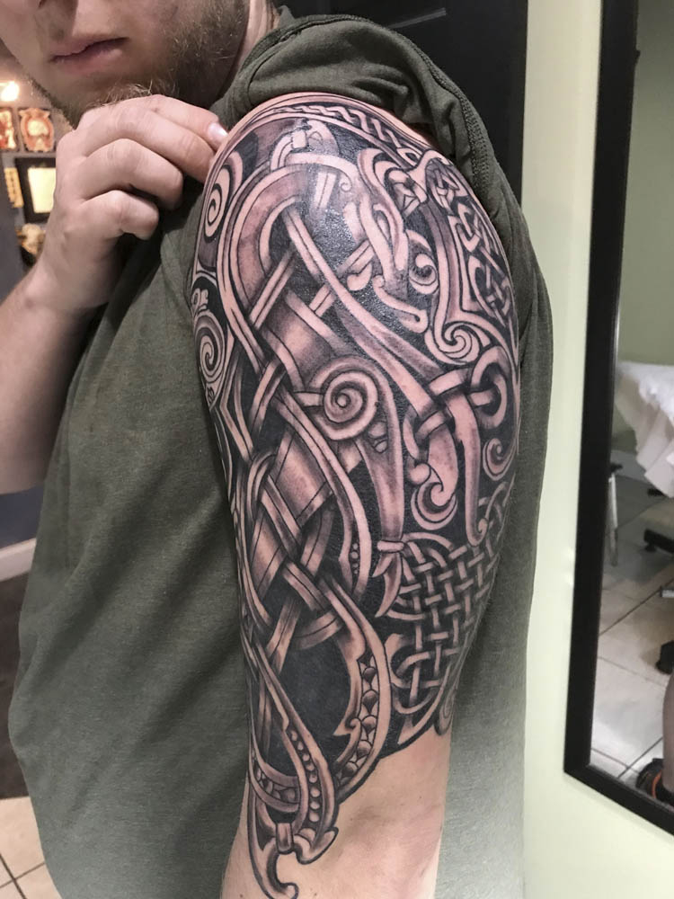 Tribal Temporary Tattoo Waterproof Lasts 1 week Celtic armband body art  tattoo | eBay