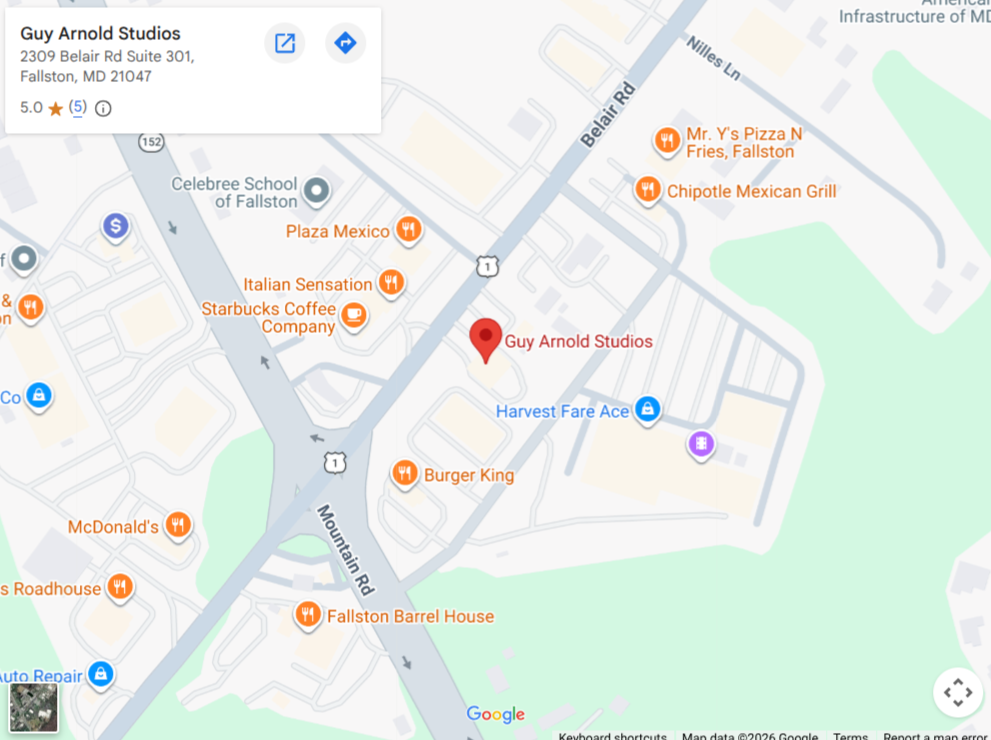 Guy Arnold Studios Location